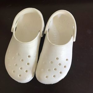 White Crocs